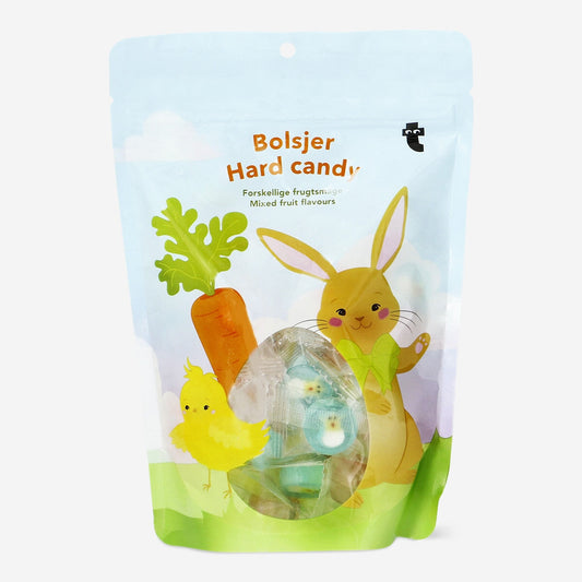 Hardboiled candy with Easter motifs