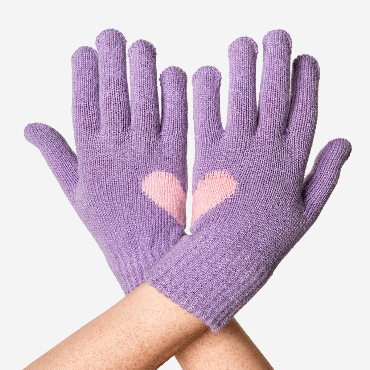 Heart Gloves - One Size Textile Flying Tiger Copenhagen 