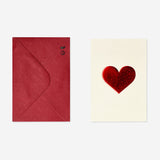 Heart greetings card - 5 pcs Office Flying Tiger Copenhagen 