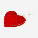 Heart ornament with beads Home Flying Tiger Copenhagen 