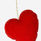 Heart ornament with beads Home Flying Tiger Copenhagen 