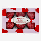 Heart shaped cookies with strawberry flavour Food Flying Tiger Copenhagen 