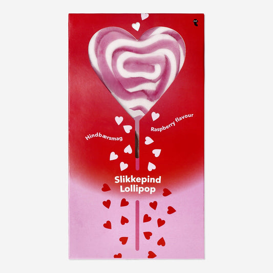 Heart shaped lollipop - XL