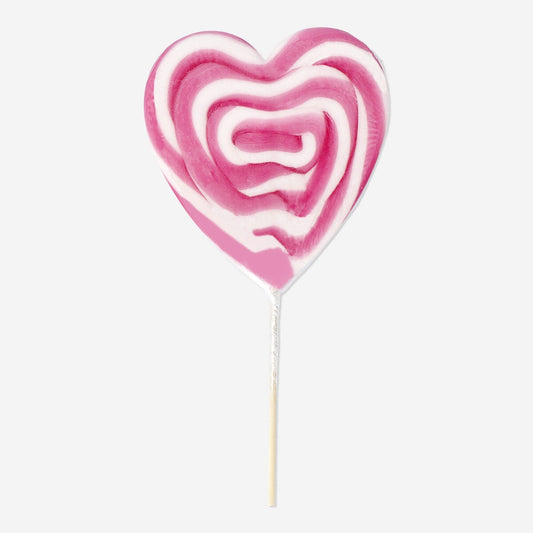 Heart shaped lollipop - XL