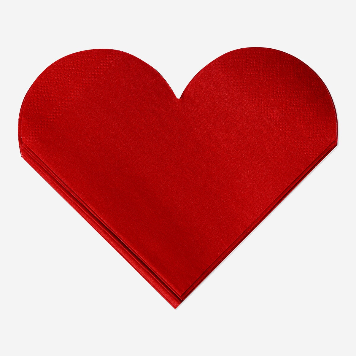 Heart shaped napkins - 16 pcs | Flying Tiger Copenhagen