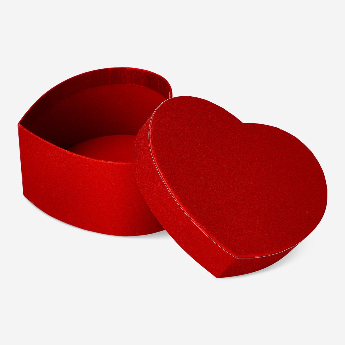 Heart shaped red glitter gift box Party Flying Tiger Copenhagen 