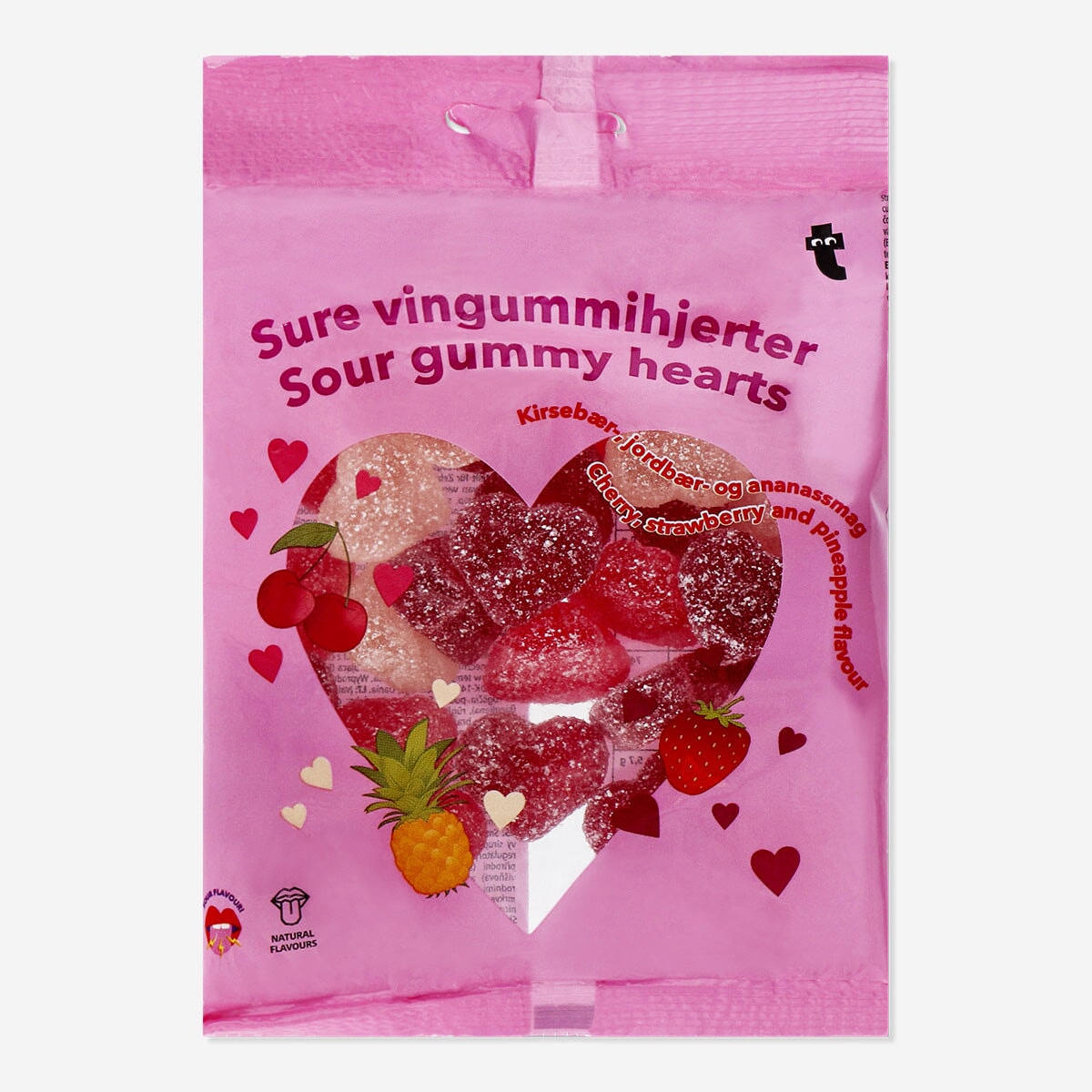 Heart shaped sour gummies Food Flying Tiger Copenhagen 