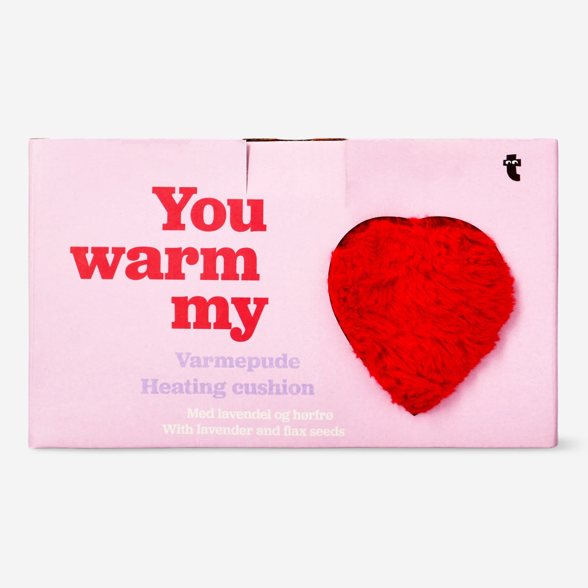 Little Furn. Cuscino A Cuore Con Pompon In Finta Velluto – 35x40 Cm (Fard Chiaro) - 2