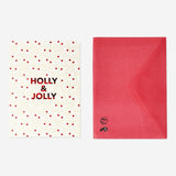 Holly Card with Envelope Party Flying Tiger Copenhagen 