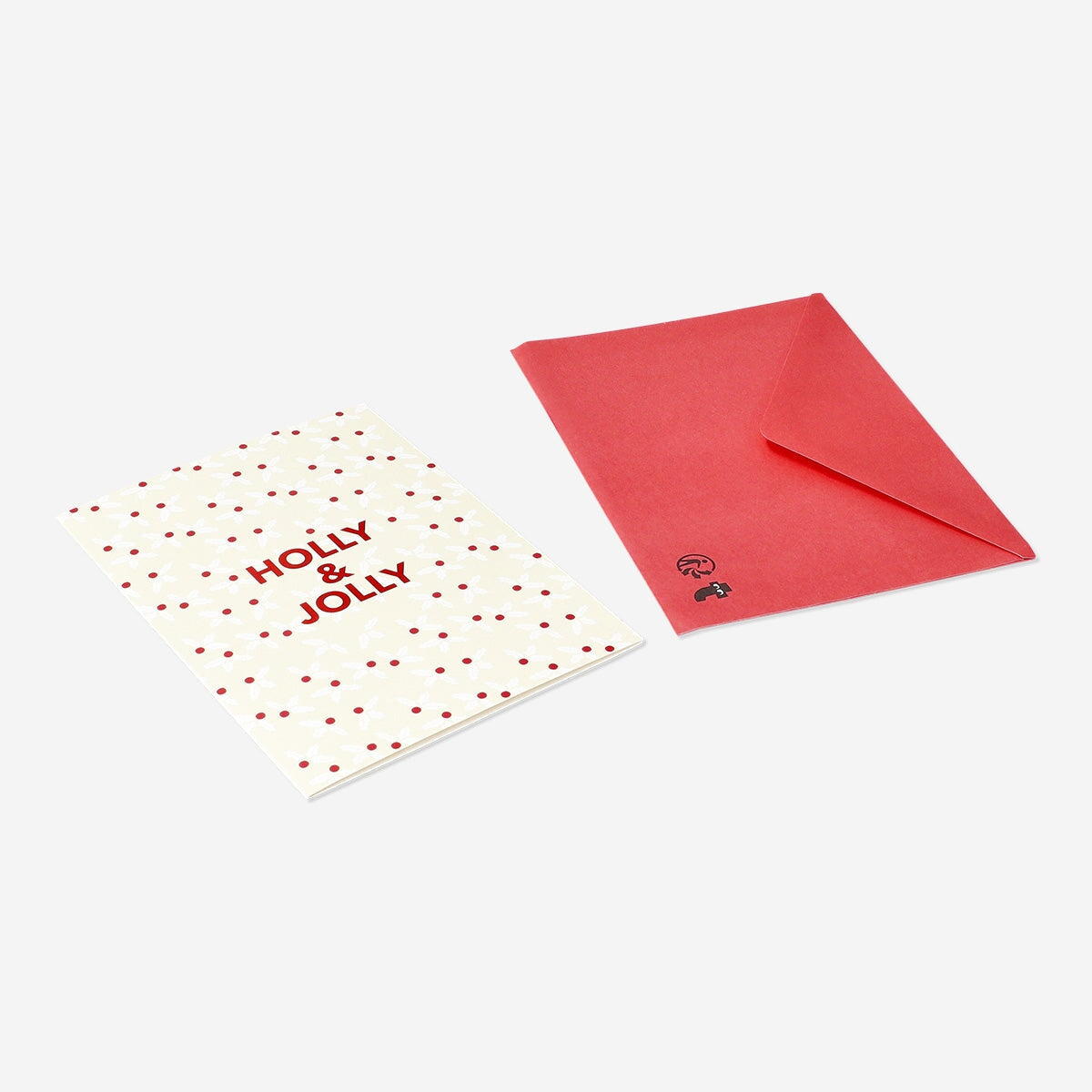 Holly Card with Envelope Party Flying Tiger Copenhagen 