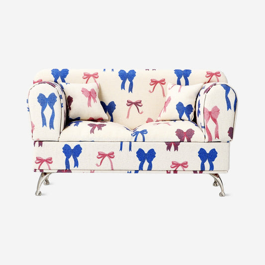 Jewellery storage as sofa with bows - 24 cm