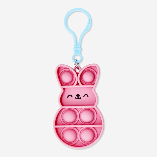 Bunny shaped key ring