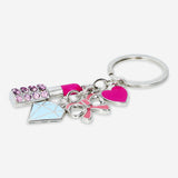 Key Ring with Charms Textile Flying Tiger Copenhagen 