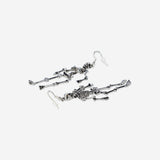 Large skeletons earrings textile Flying Tiger Copenhagen 
