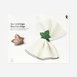 Leaf napkin rings - 4 pcs Party Flying Tiger Copenhagen 