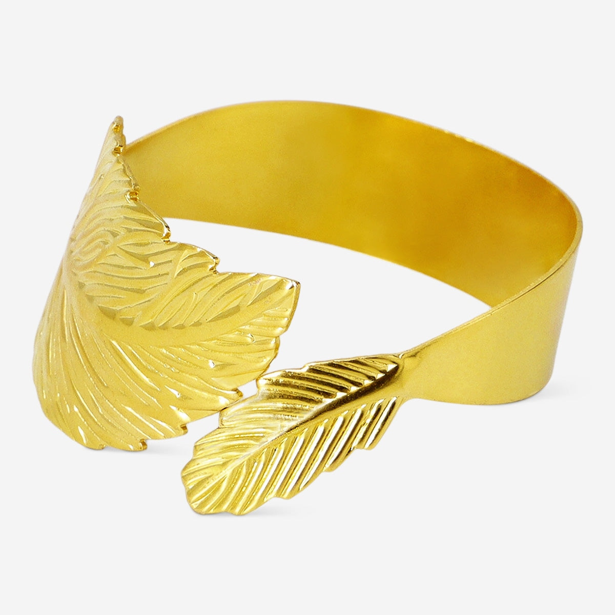 Leaf-Shaped Napkin Ring Kitchen Flying Tiger Copenhagen 