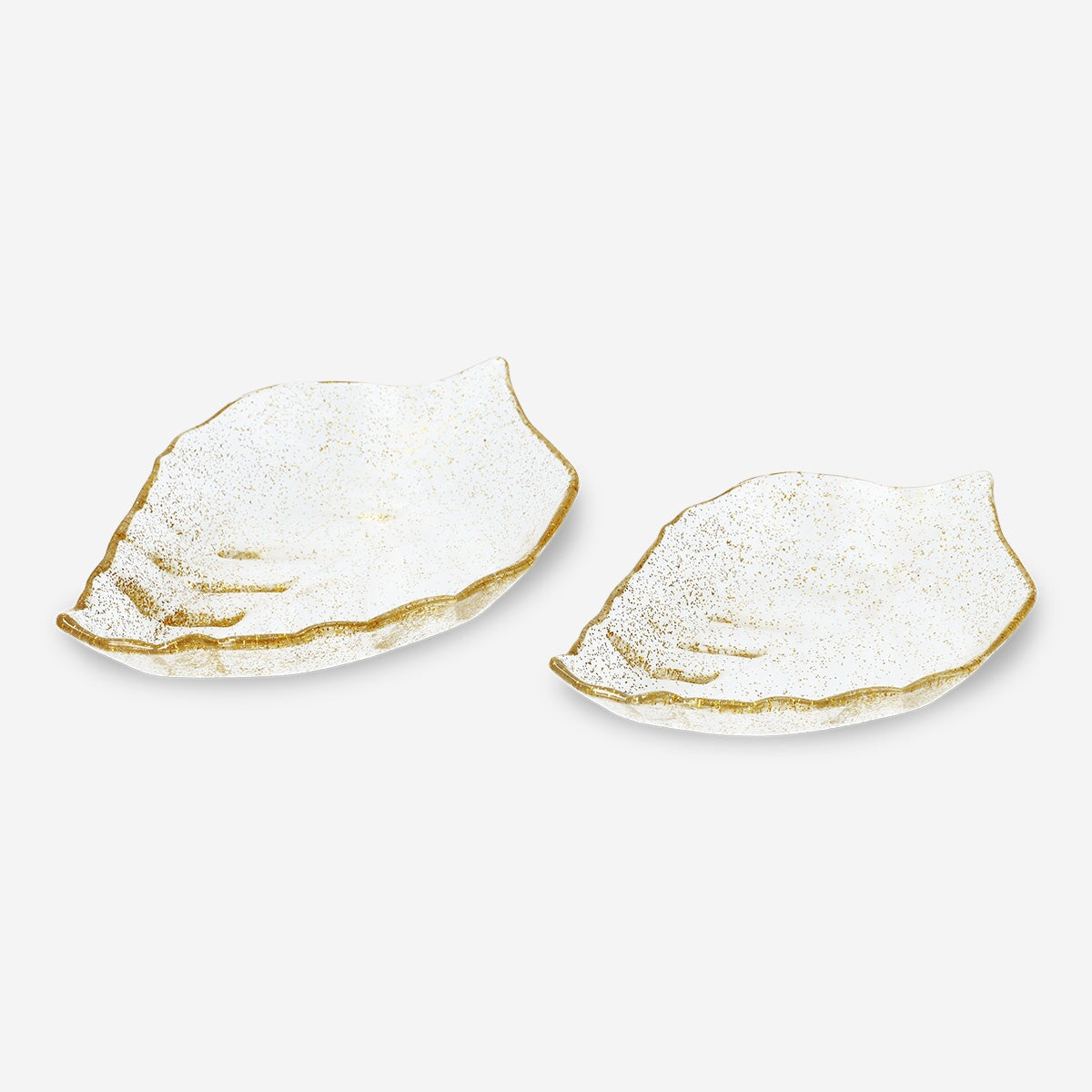 Leaf-Shaped Serving Bowls - 2 pcs Party Flying Tiger Copenhagen 