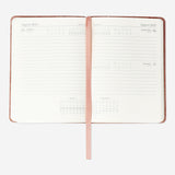 Leather-Bound Daily Diary A6 - English Office Flying Tiger Copenhagen 