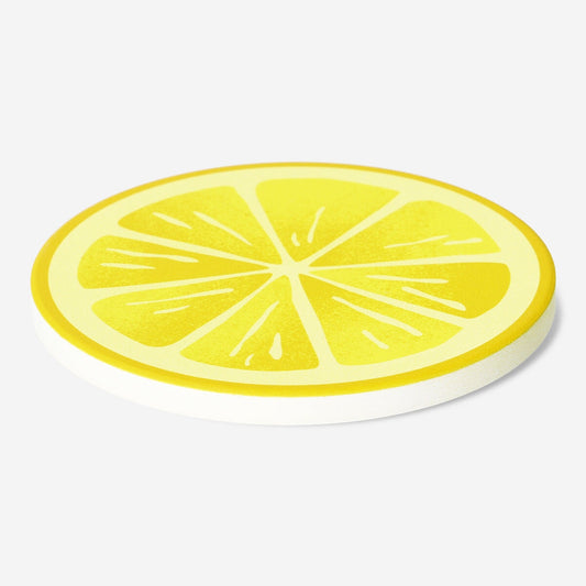 Lemon coaster