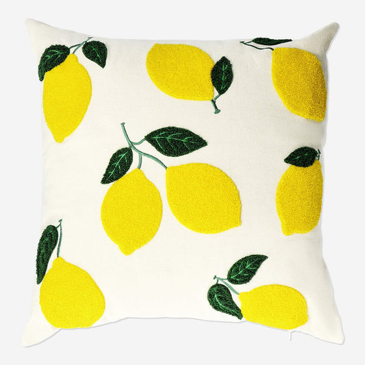 Cuscino limone. 45x45 cm