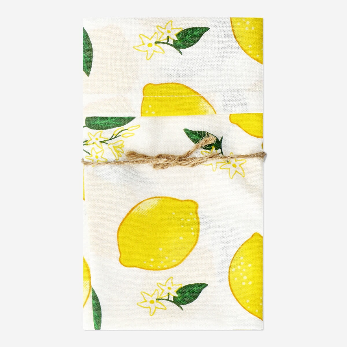 Lemon fabric napkins. 2 pcs Home Flying Tiger Copenhagen 