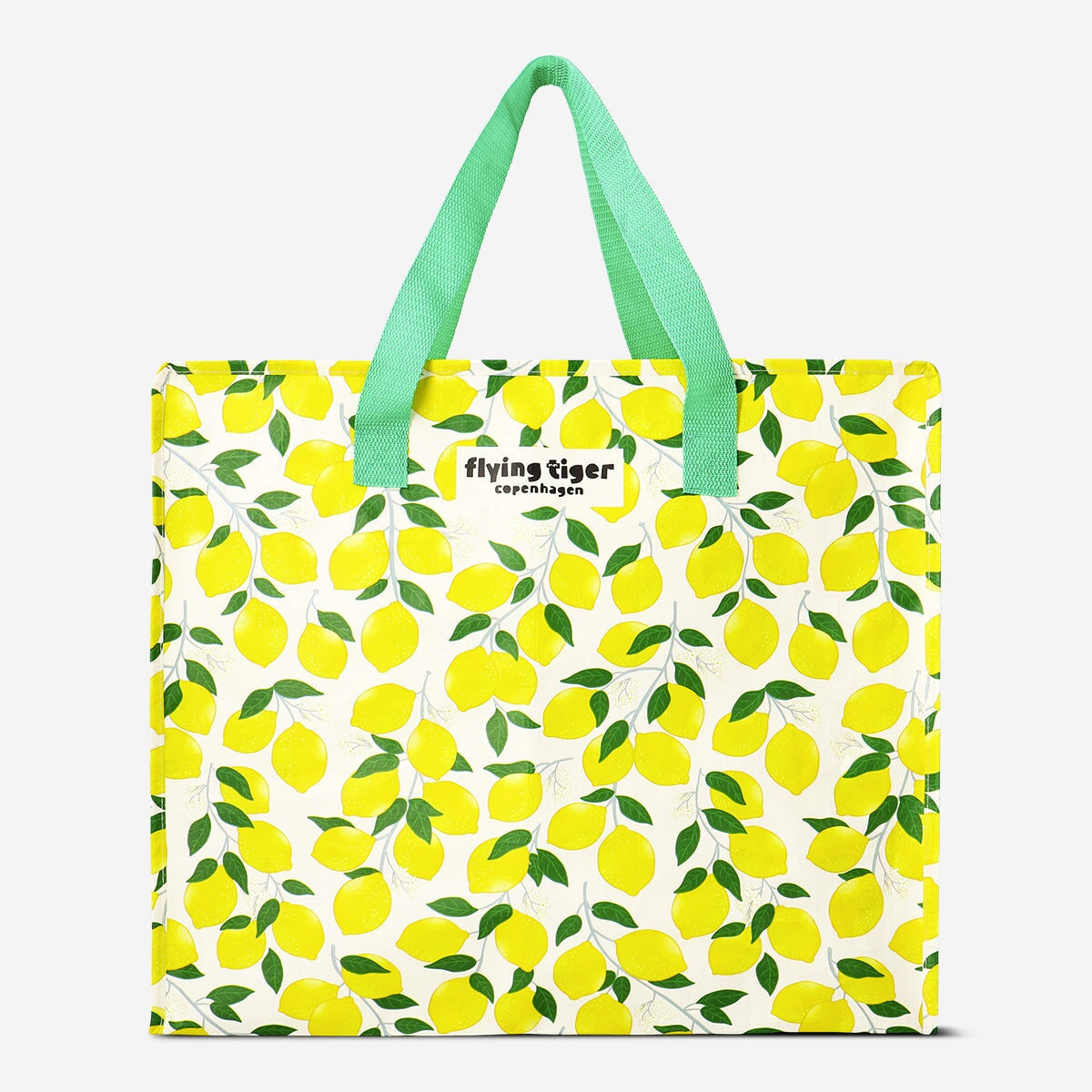 Lemon shopper bag Textile Flying Tiger Copenhagen 