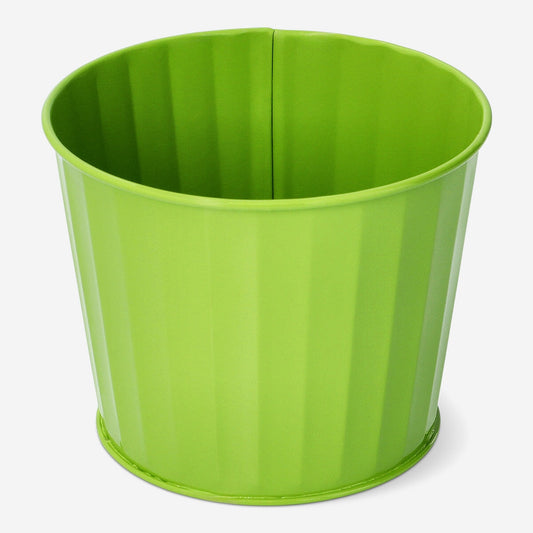 Light green plant pot - 10 cm