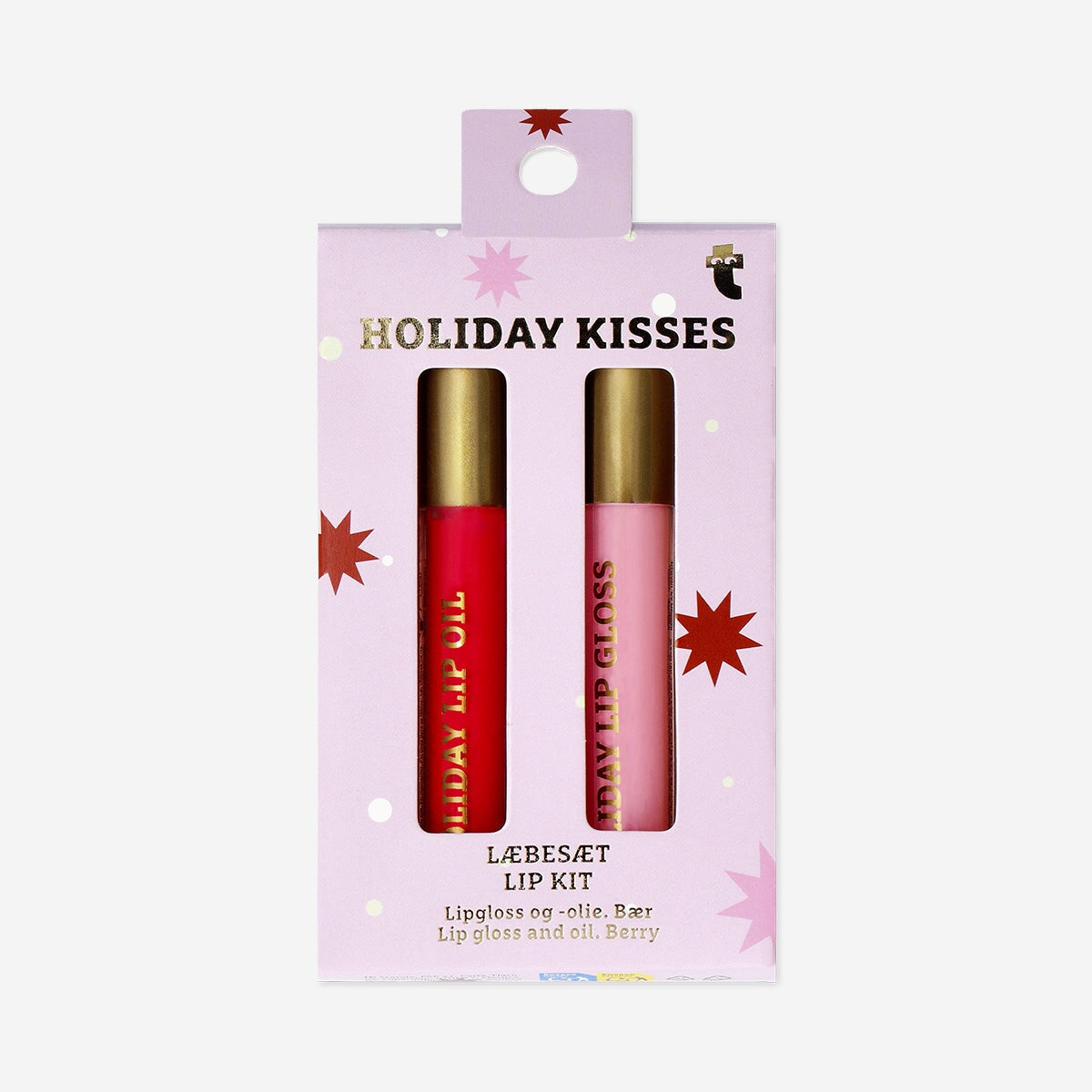 Lip gloss and lip oil kit - Berry fragrance Personal care Flying Tiger Copenhagen 