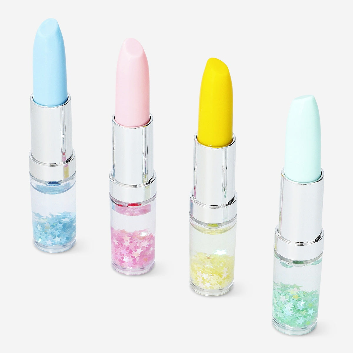 Lipstick shaped highlighters - 4 pcs Office Flying Tiger Copenhagen 