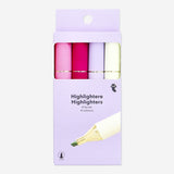 Lipstick-Shaped Highlighters - 4 pcs Office Flying Tiger Copenhagen 