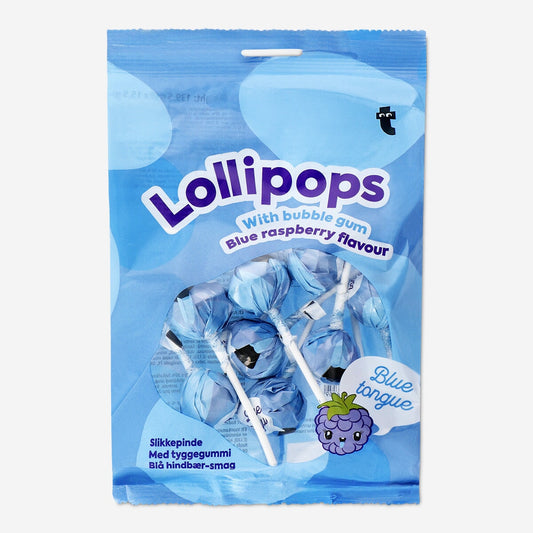 Lollipops with gum center