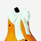 Luminous pumpkin with bow - 14 cm Home Flying Tiger Copenhagen 