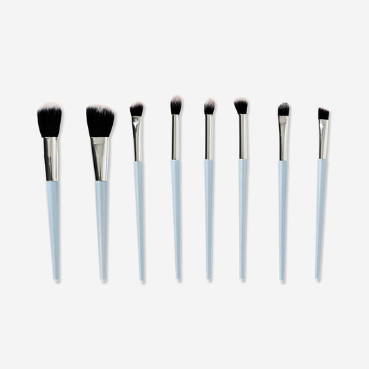 Make-up brush set in tube - 8 pcs