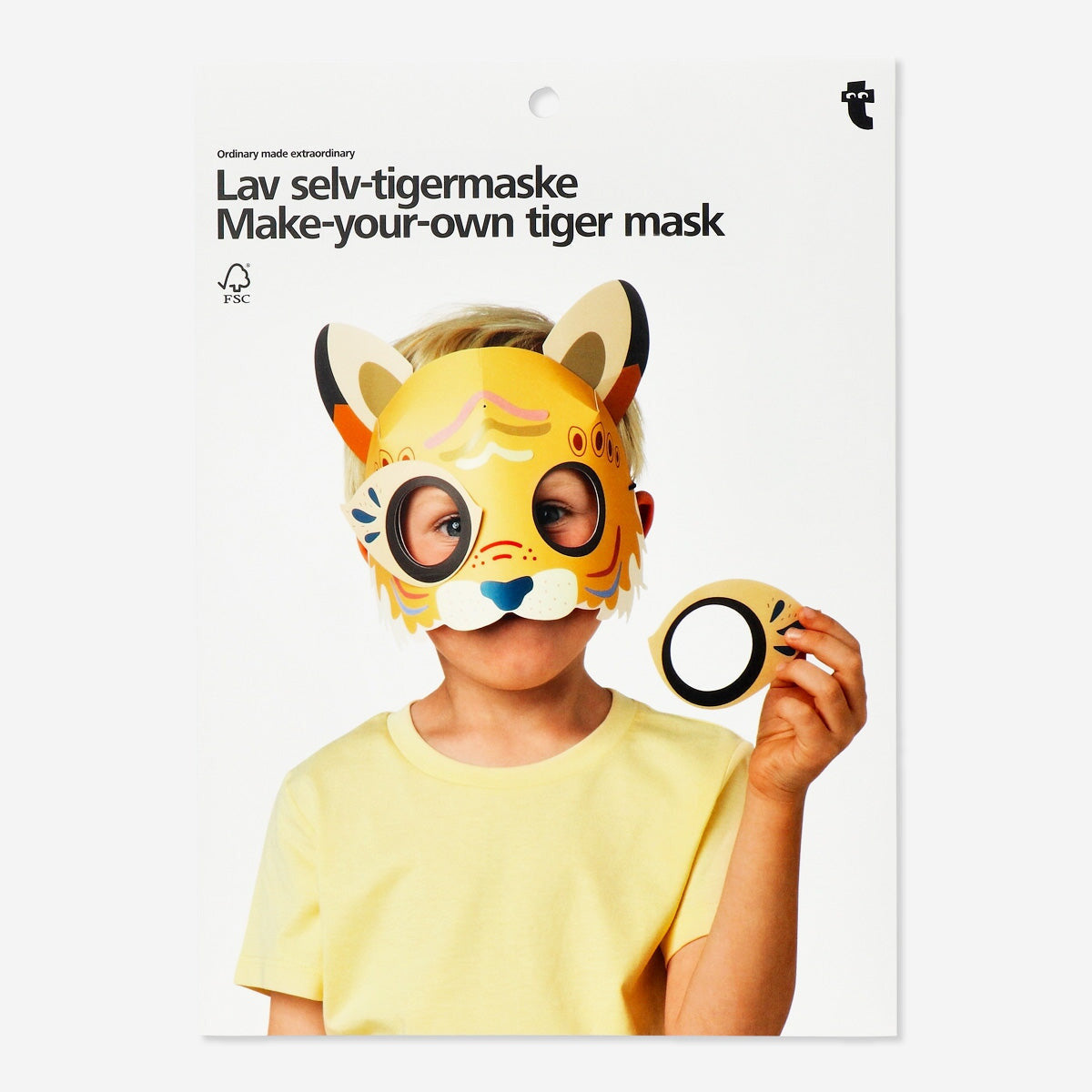 Make-your-own tiger mask Hobby Flying Tiger Copenhagen 