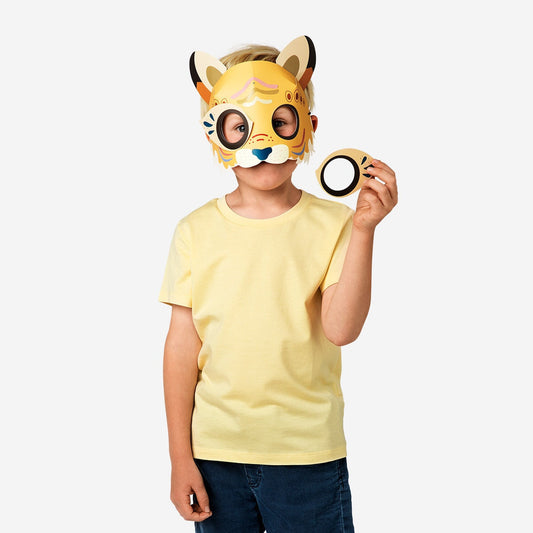 Make-your-own tiger mask