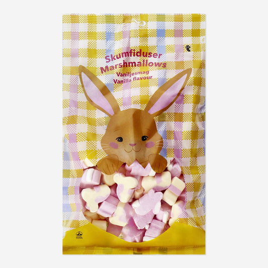 Marshmallow bunnies and chicks