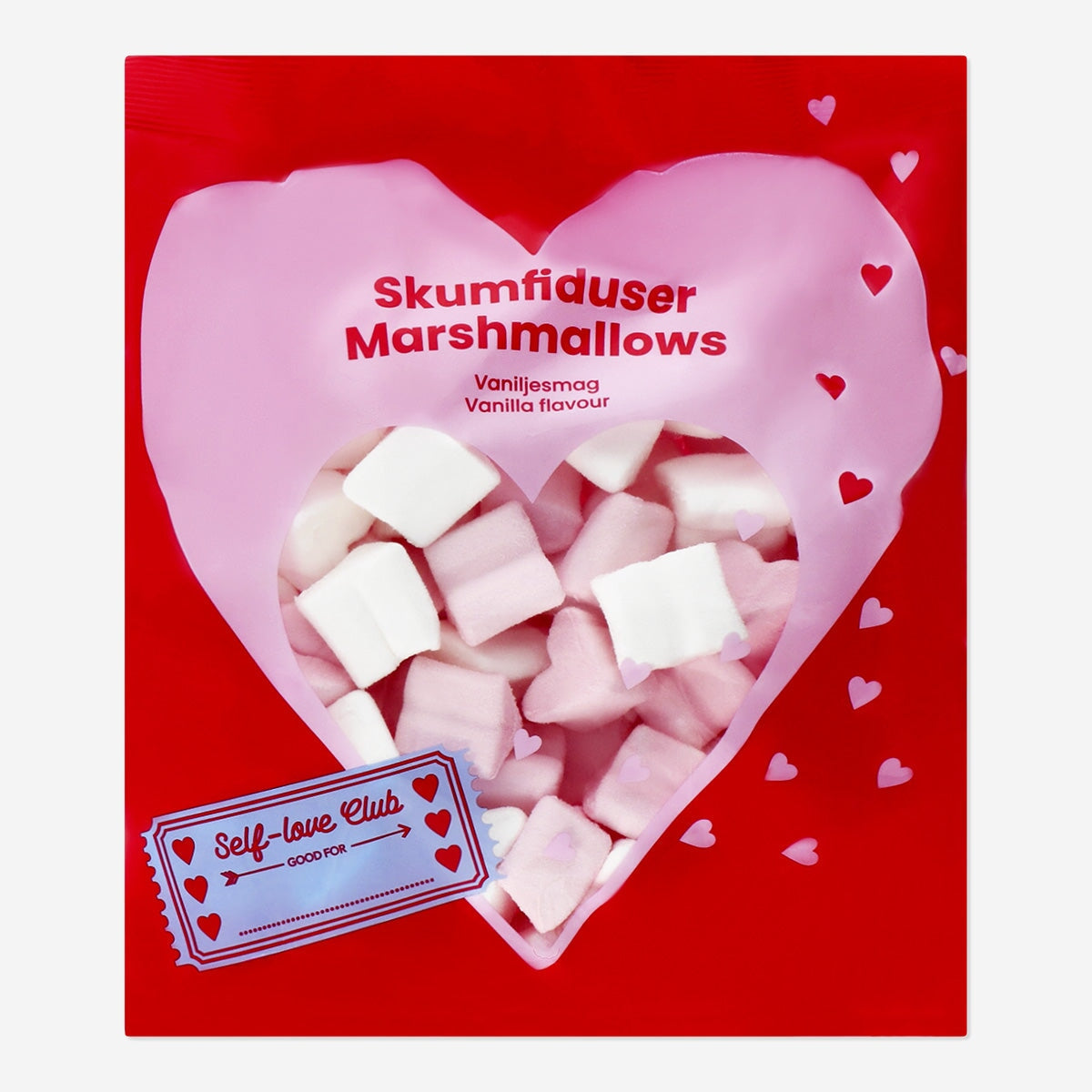 Marshmallow hearts with vanilla flavour Food Flying Tiger Copenhagen 