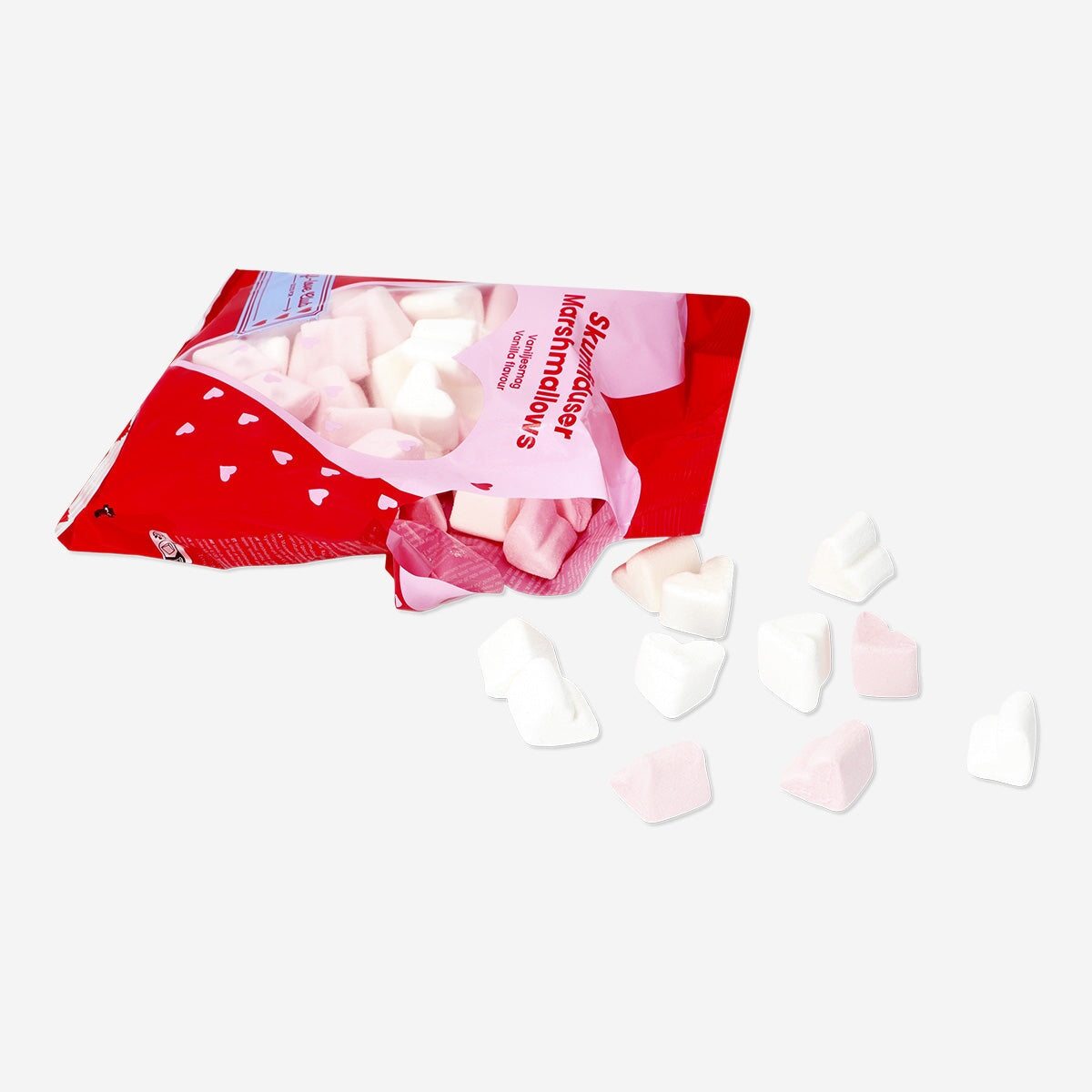 Marshmallow hearts with vanilla flavour Food Flying Tiger Copenhagen 