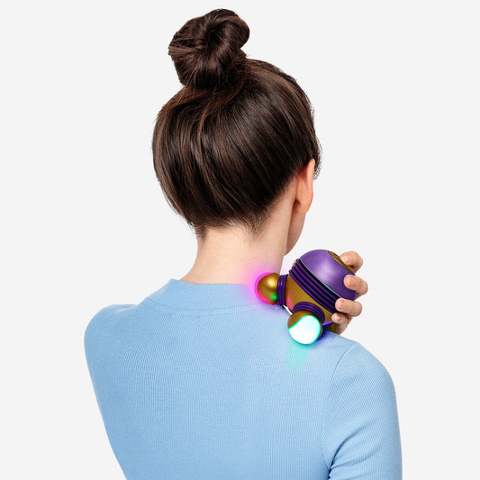 Massage ball with light