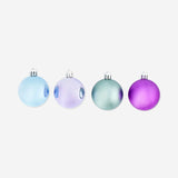 Medium plastic baubles in pastel colours - 12 pcs Home Flying Tiger Copenhagen 
