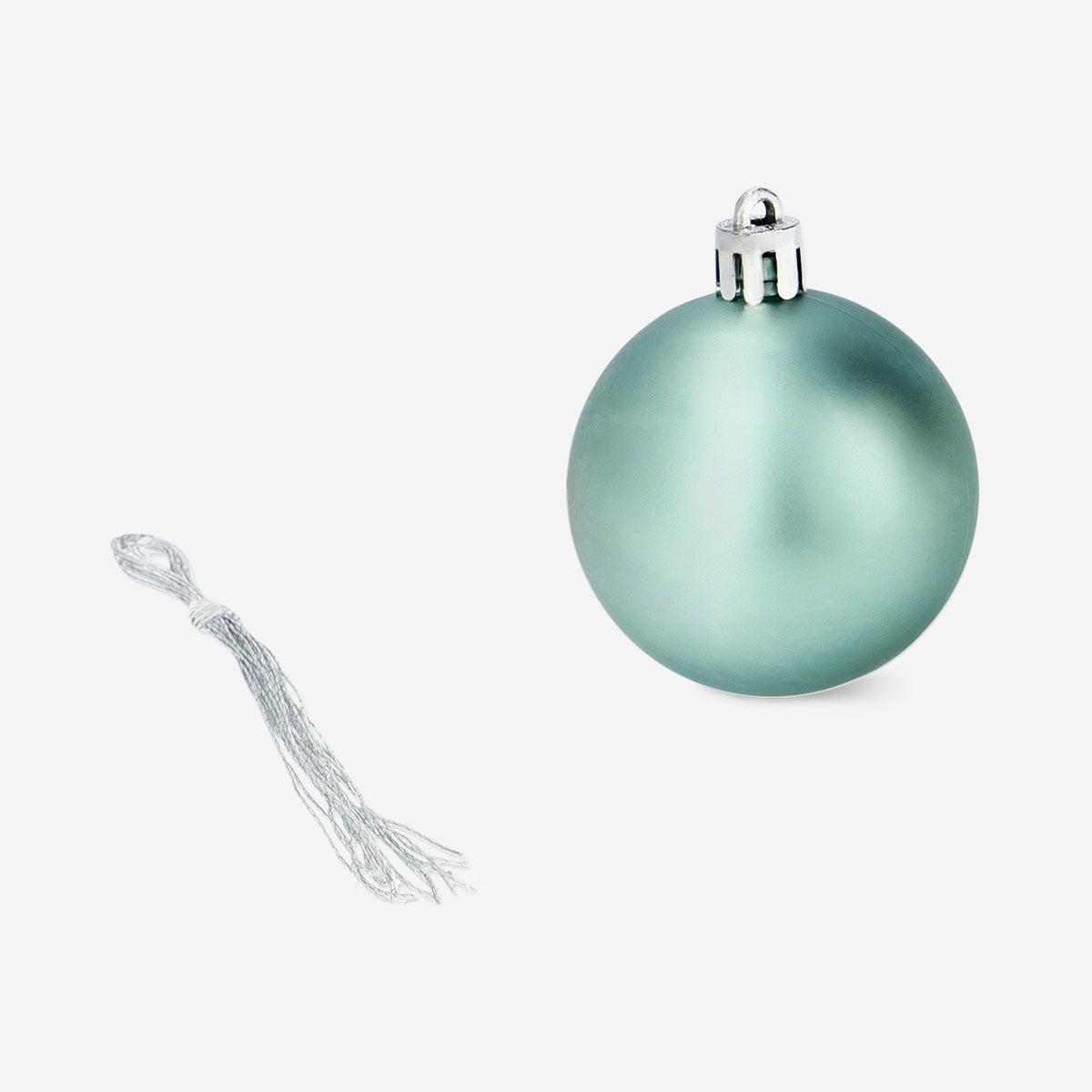 Medium plastic baubles in pastel colours - 12 pcs Home Flying Tiger Copenhagen 