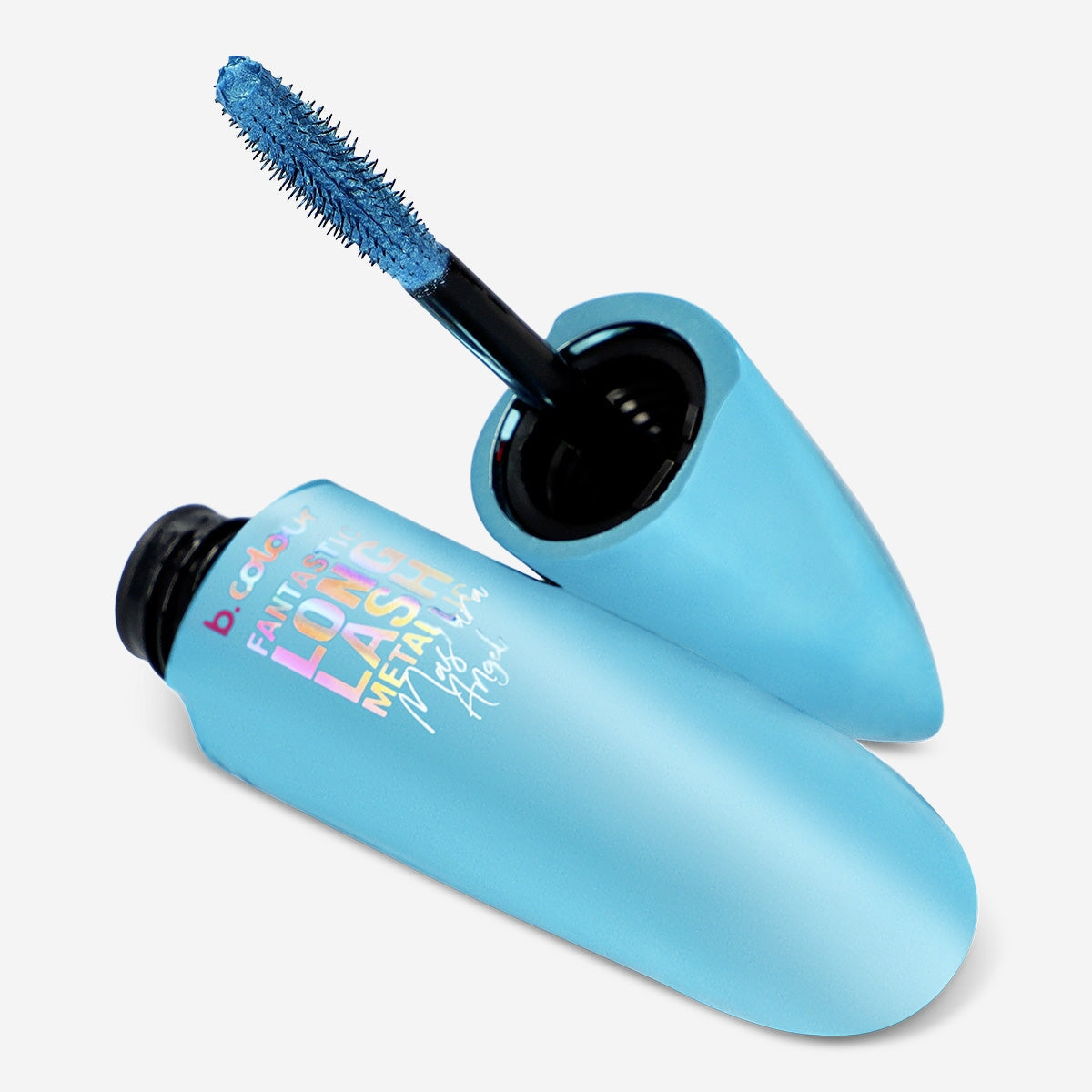 Metallic Mascara by 7DAYS B.COLOUR - 04 Blue Personal care Flying Tiger Copenhagen 