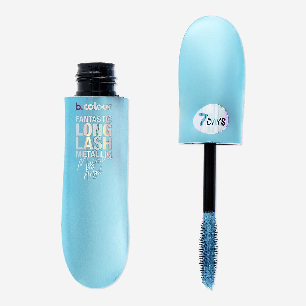 Metallic Mascara by 7DAYS B.COLOUR - 04 Blue Personal care Flying Tiger Copenhagen 