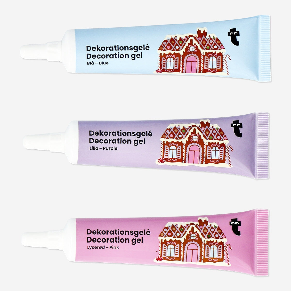 Metallic writing gel for baking - 3 pcs Food Flying Tiger Copenhagen 