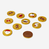 Milk Chocolate Coins with Gingerbread People Food Flying Tiger Copenhagen 