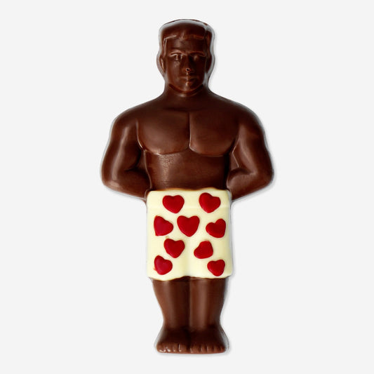 Milk chocolate figure