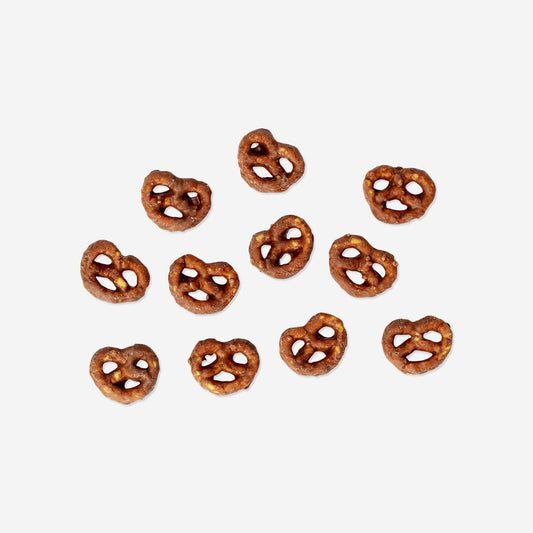 Pretzels de chocolate de leite
