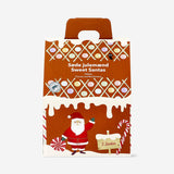 Milk cocoa confectionery Santas in gingerbread house container - 5 pcs Food Flying Tiger Copenhagen 