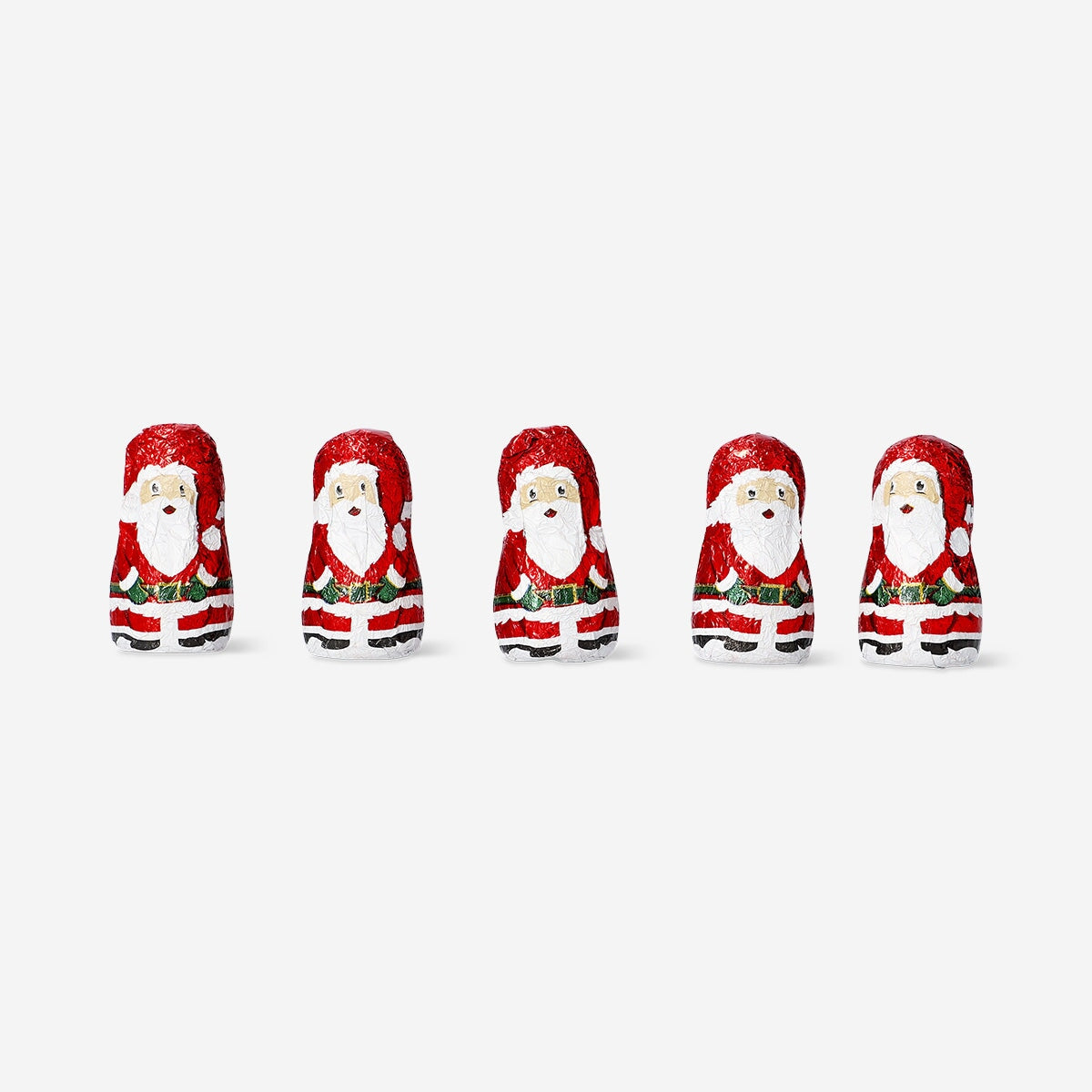 Milk cocoa confectionery Santas in gingerbread house container - 5 pcs Food Flying Tiger Copenhagen 
