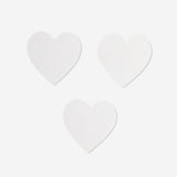 Mini magnetic heart shaped canvases - 3 pcs Hobby Flying Tiger Copenhagen 